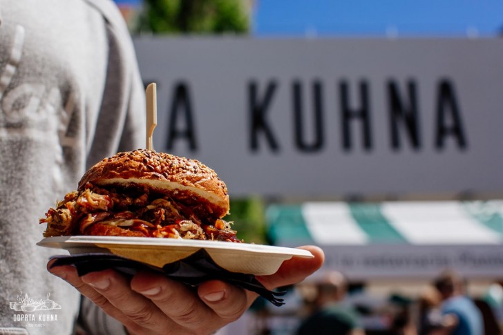 Pulled Beef Burger
