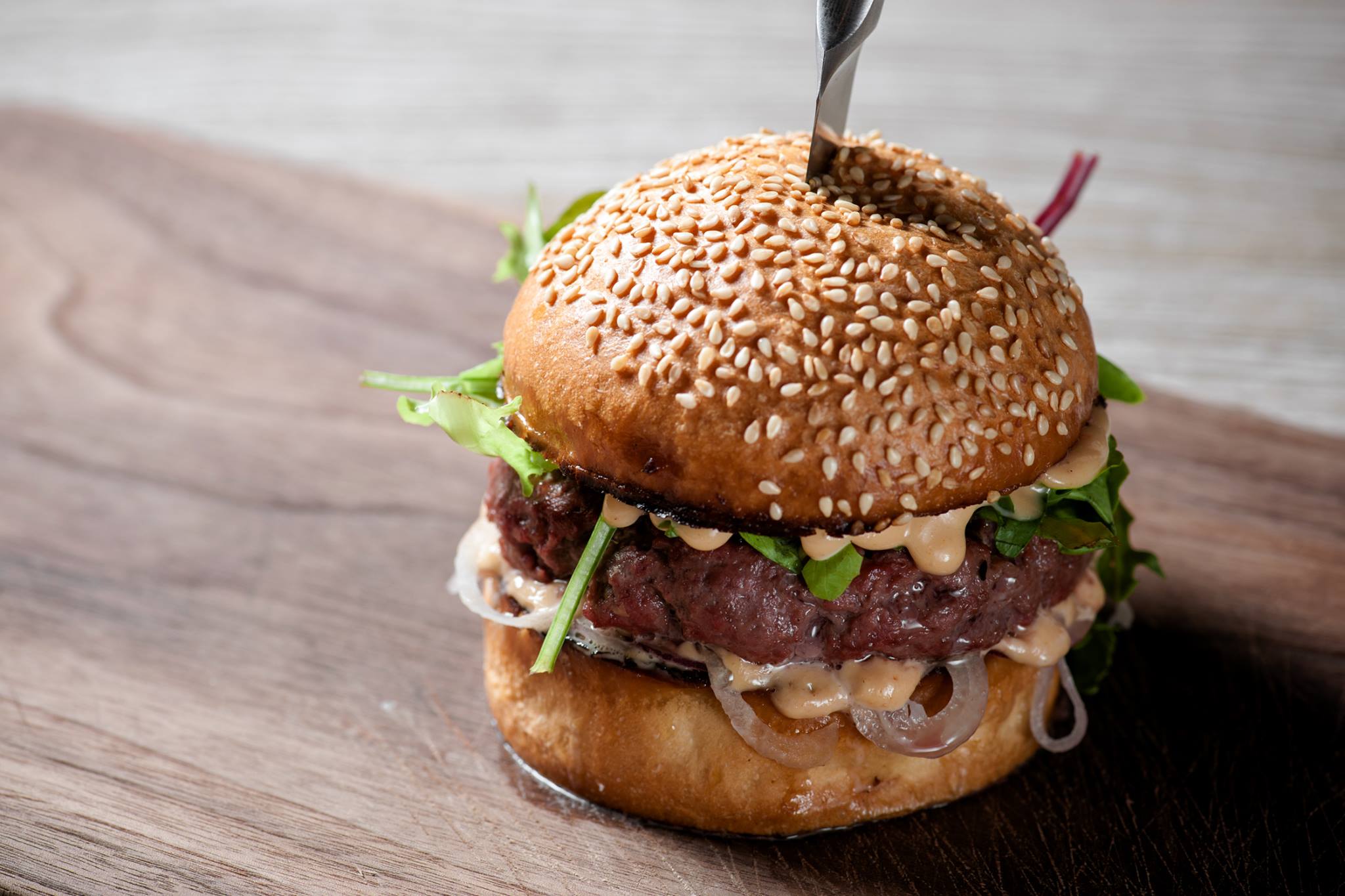 Dry Aged Holy Cow Burger